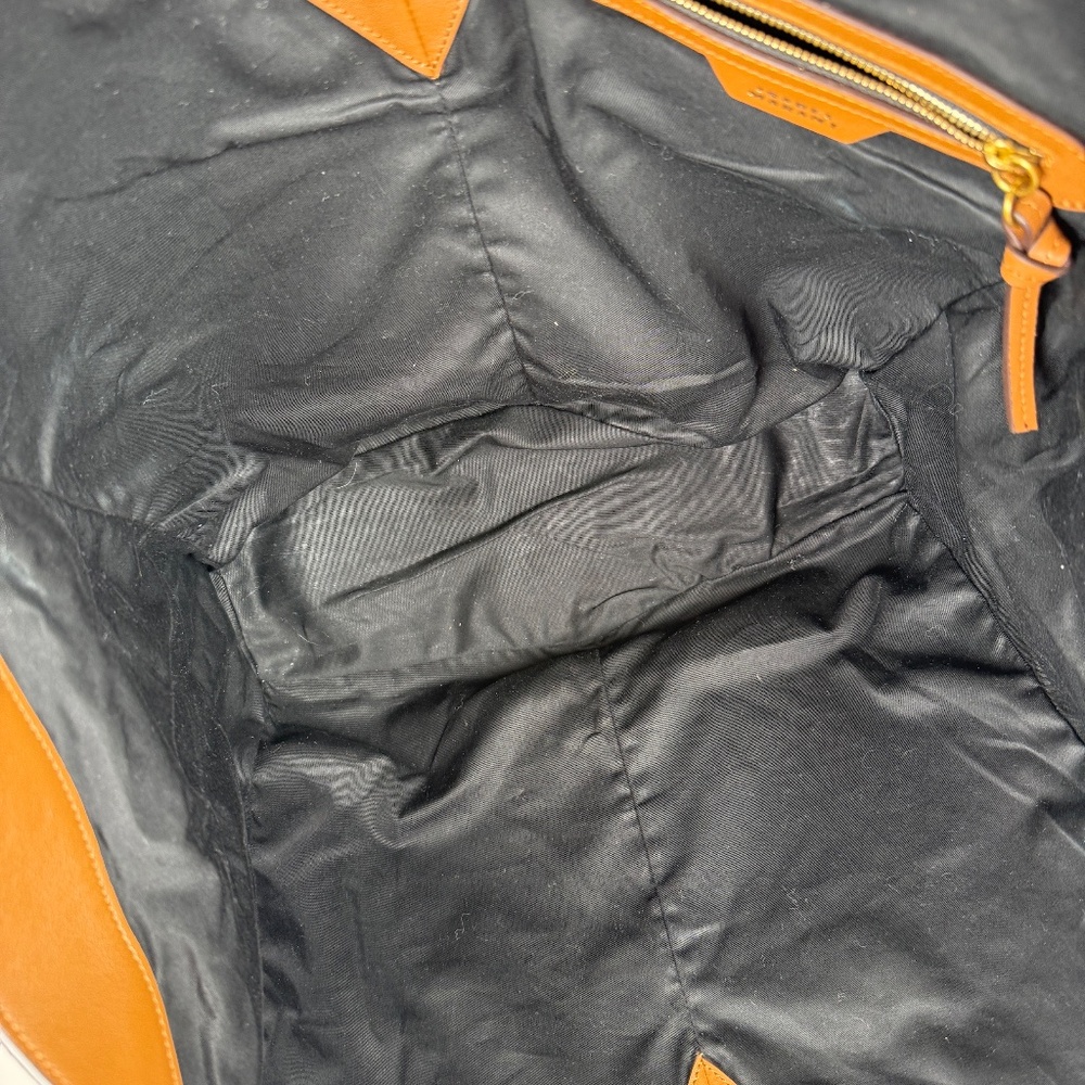 Sold Isabel Marant Tampa Braided Leather Trim Brown Suede 2025 Tote Shoulder Bag - Picture 11 of 13